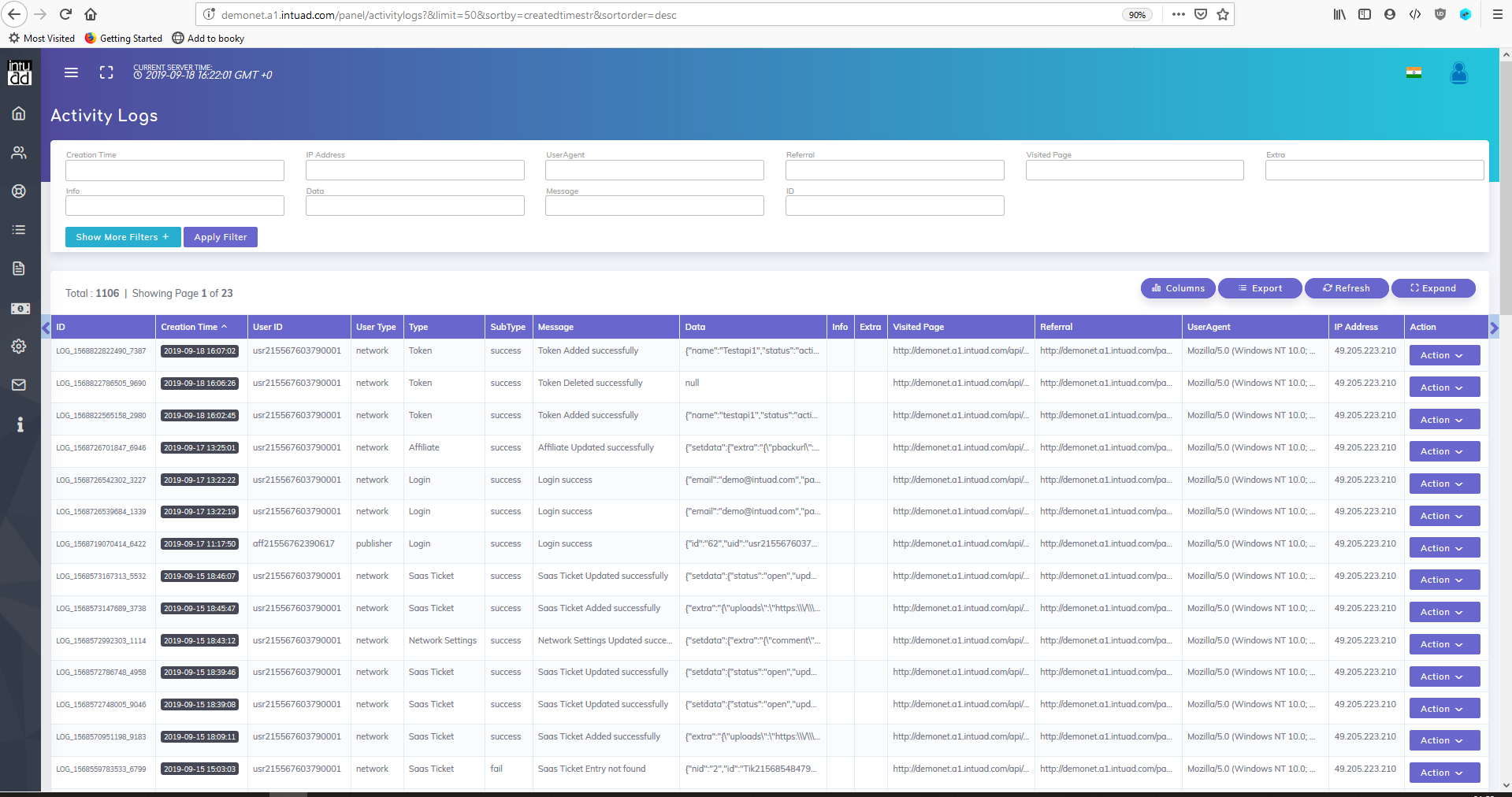 activity-logs-greenbooklabs