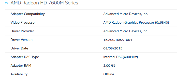 Amd radeon hd 2024 7650m driver windows 10