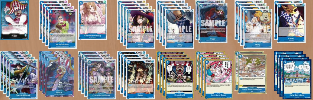 Preview  OP11 Buggy Guide: The Greatest Showman of the One Piece TCG   | Patreon