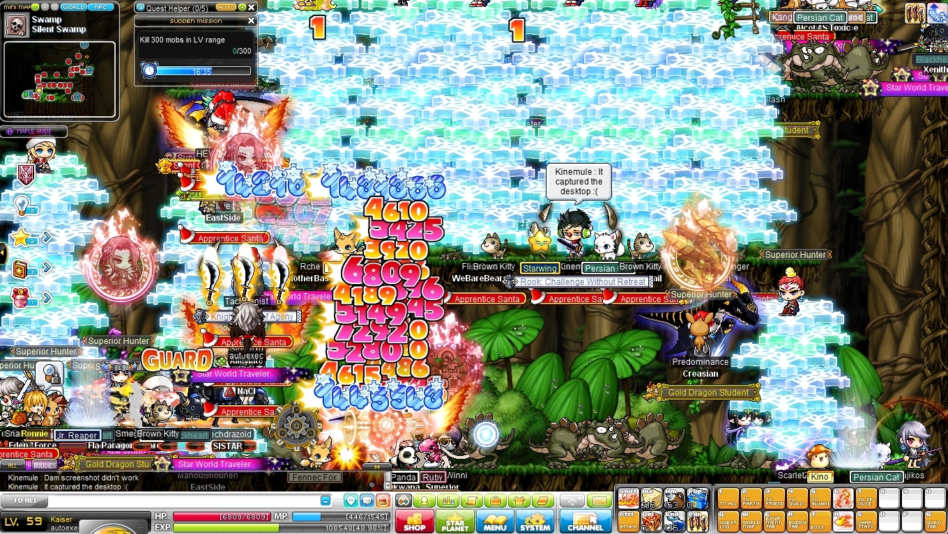 ITS A WINTER WONDERLAND r/Maplestory