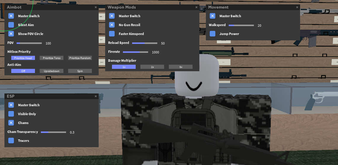 Roblox Phantom Forces Aimbot Working Gui