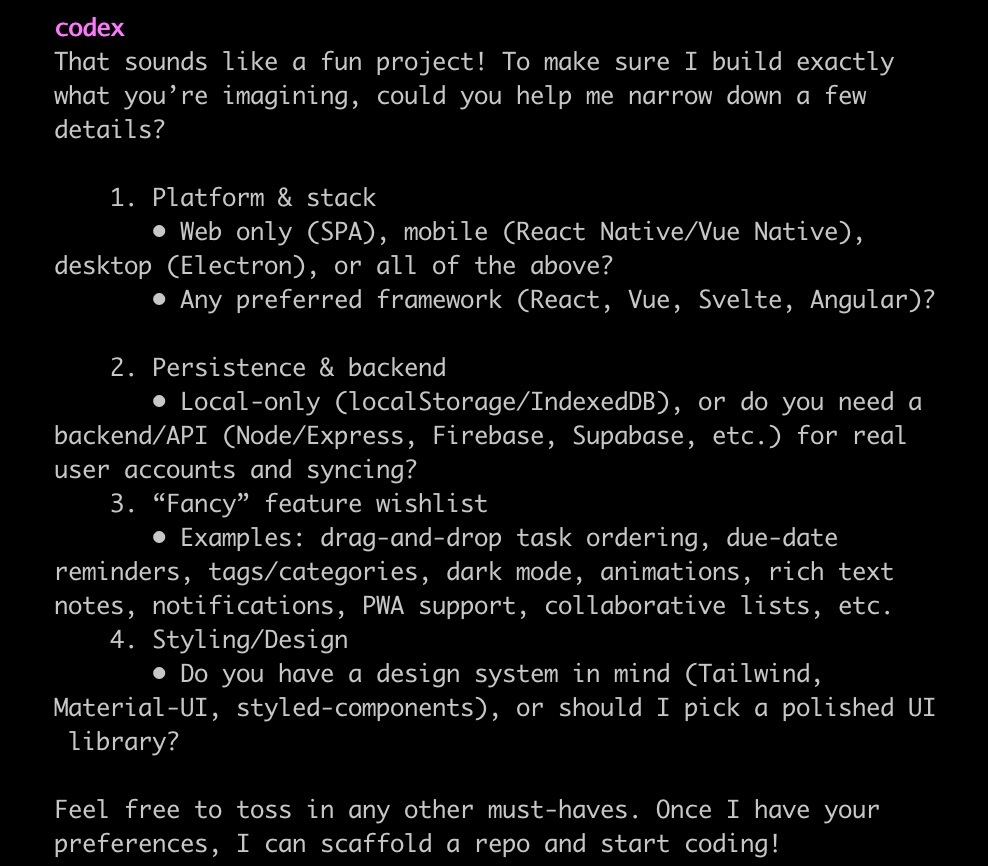 OpenAIのコードエージェント「Codex CLI」を使っみたら面白かった件_4