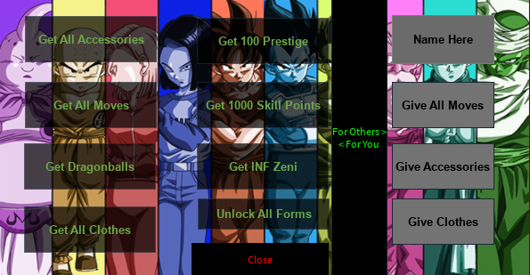Not Selling Anymore Dragon Ball Online Revelations Gui Updated 1 - dbor roblox exploit script
