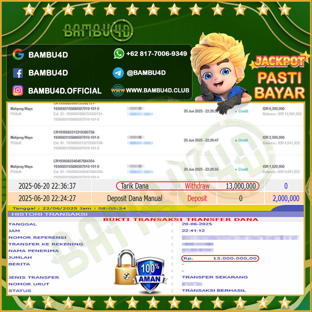 bambu4d-jackpot-slot-pgsoft-mahjong-ways-rp13000000--lunas