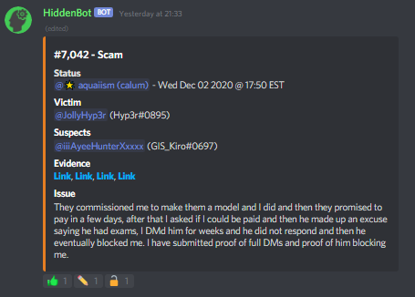 Evidence 1