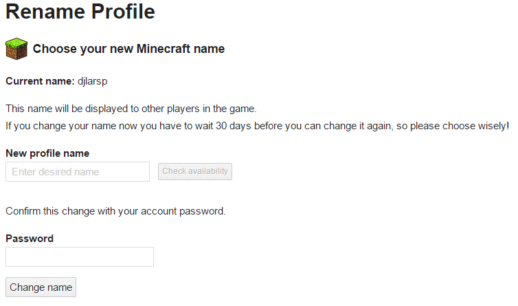How to Change Your Minecraft Username
