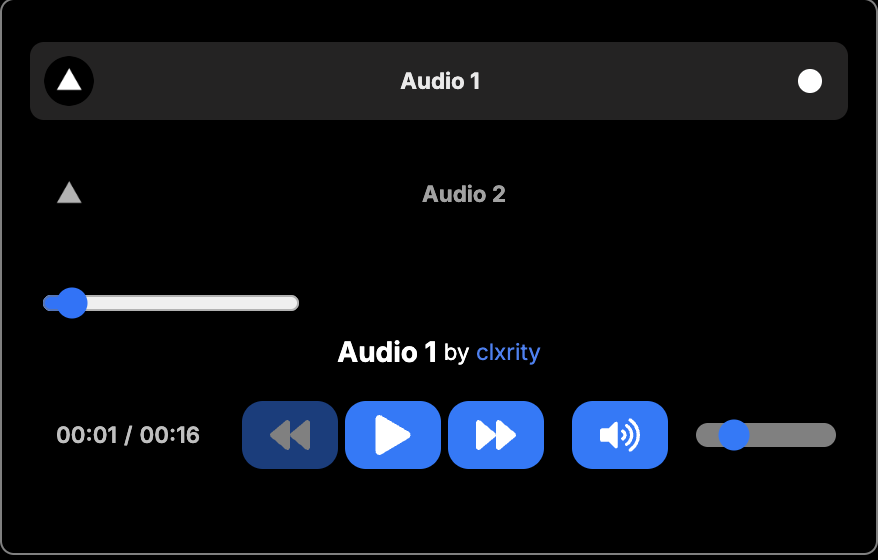 audio library example image