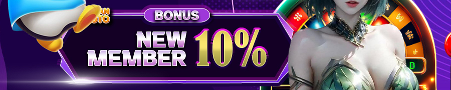 Bonus New Member 10%