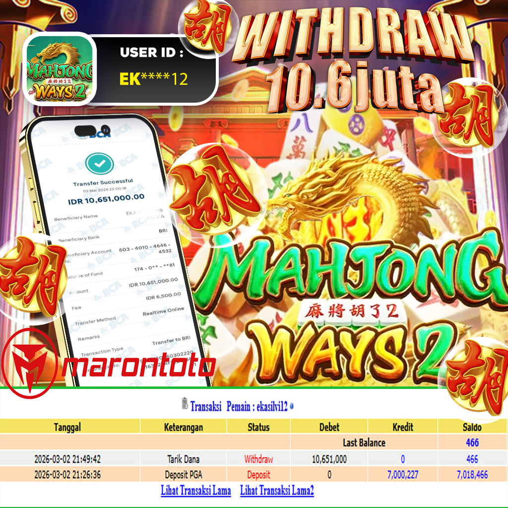 BUKTI JEPE SLOT GACOR DI MAHJONG WAYS 2 - PGSOFT 🀄️🀄️