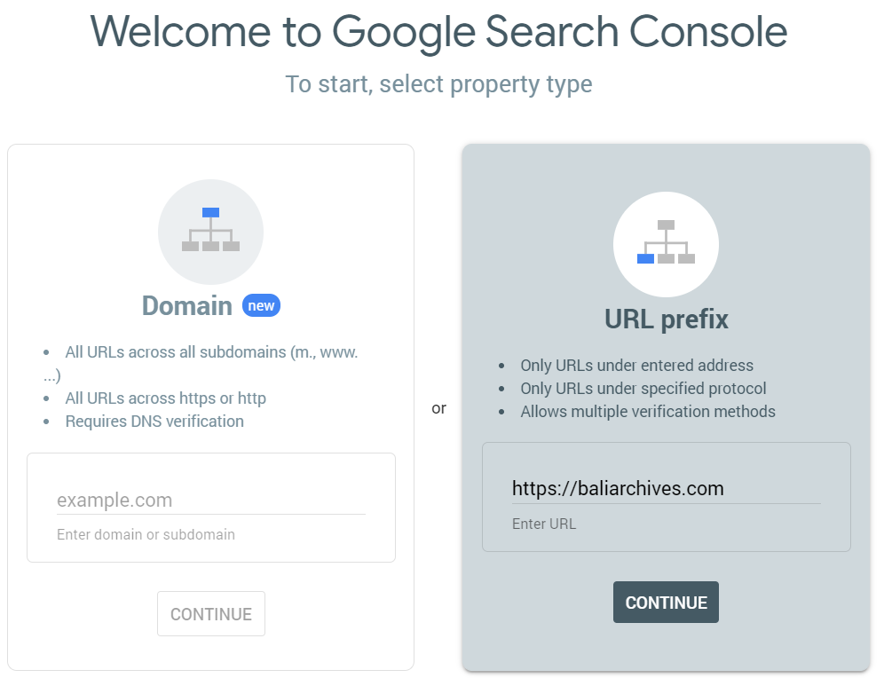 cara verifikasi google search console
