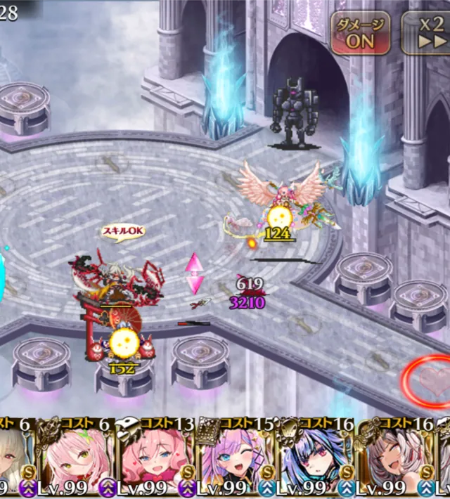 公爵エヴェリーナは対空要員になれる！？射程表記とブロック数による攻撃優先度の謎を解明の参考画像 - わんにゃんランド - アイギス攻略まとめ