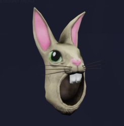 Tan Bunny Head