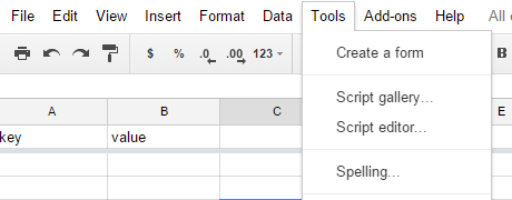 Using Google Spreadsheets As A Database Community Tutorials