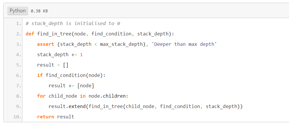 Solved Question 3 a) The Python function below searches | Chegg.com