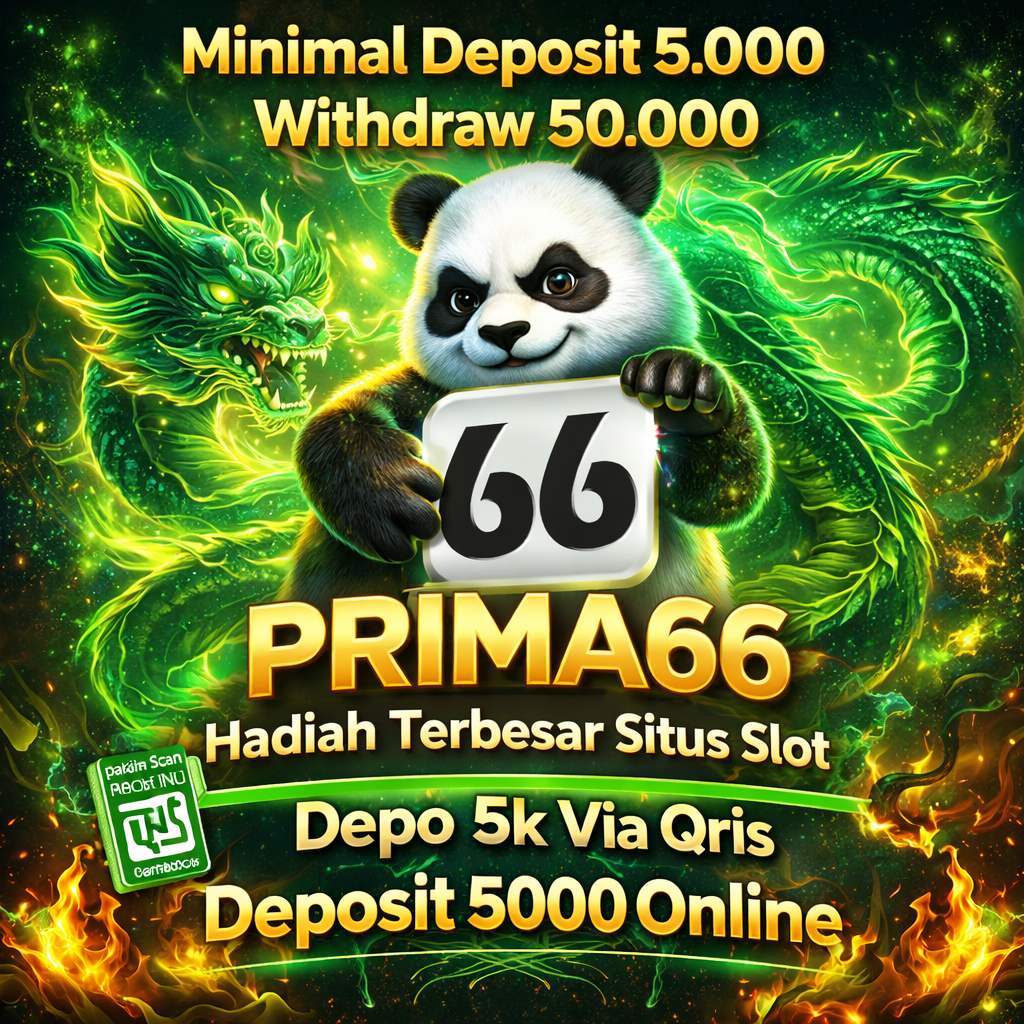 PRIMA66 - Hadiah Terbesar Situs Slot Depo 5k Via Qris pakai Scan Barcode Deposit 5000 Online