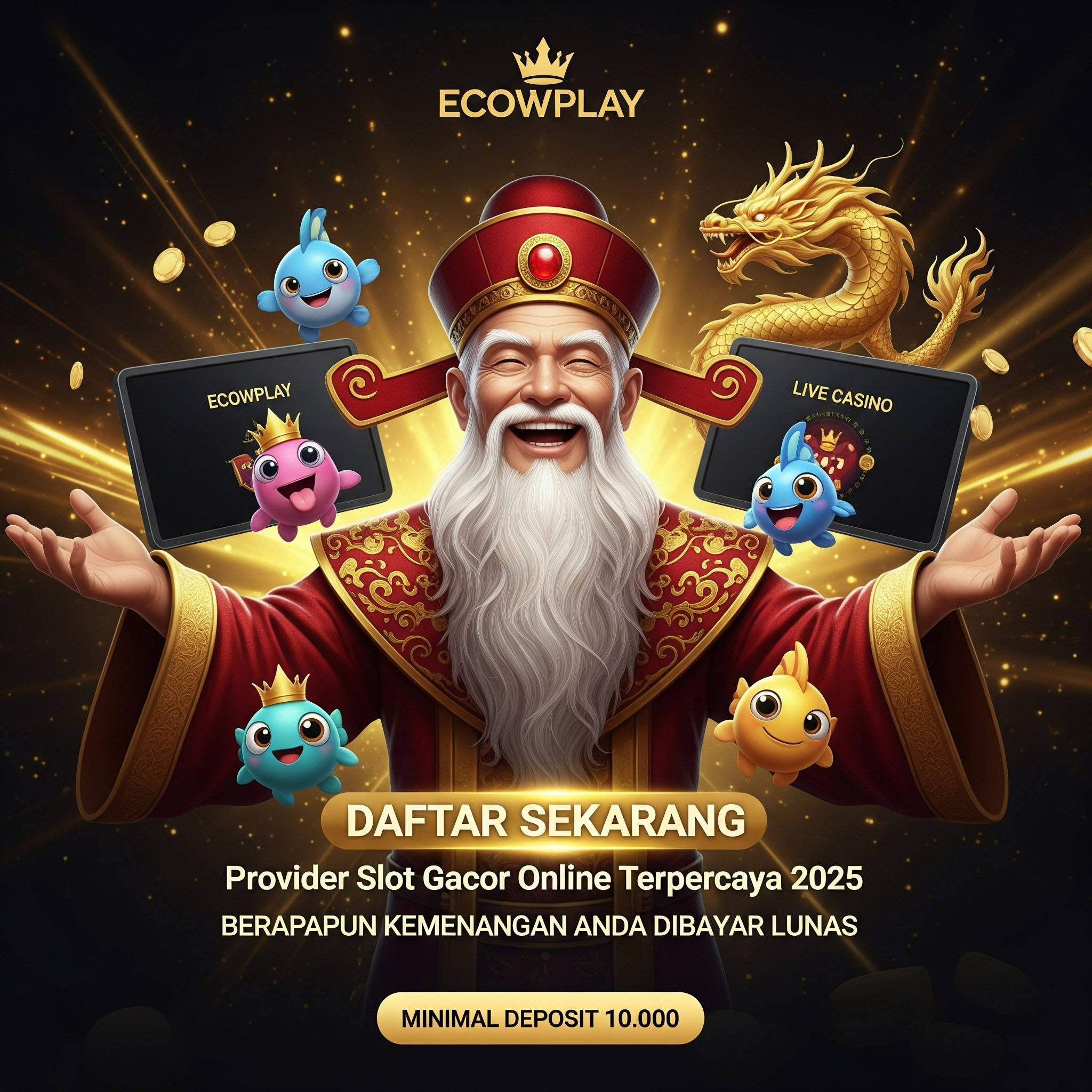 ECOWPLAY : Situs PG Soft Resmi Link Slot Online Gacor Gampang Menang Hari Ini