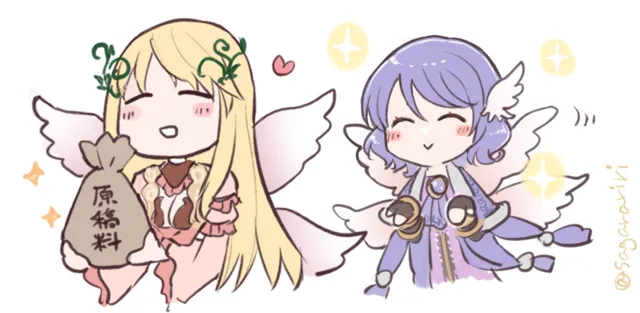 絵師たちの競演が熱い！！お城コラボやファンアートの質が高くてにっこりの参考画像 - わんにゃんランド - アイギス攻略まとめ