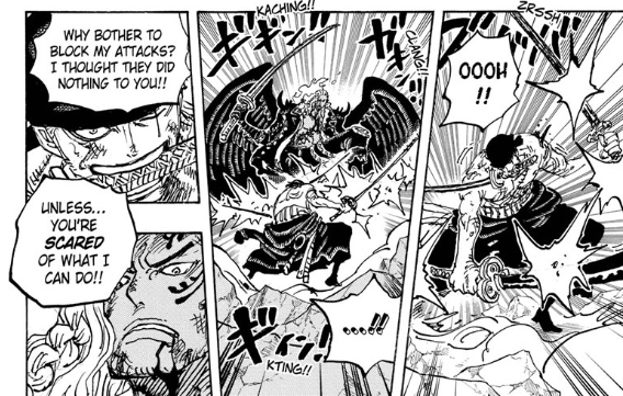 One Piece Chapter 1035 – Zoro VS King: Right-Hand