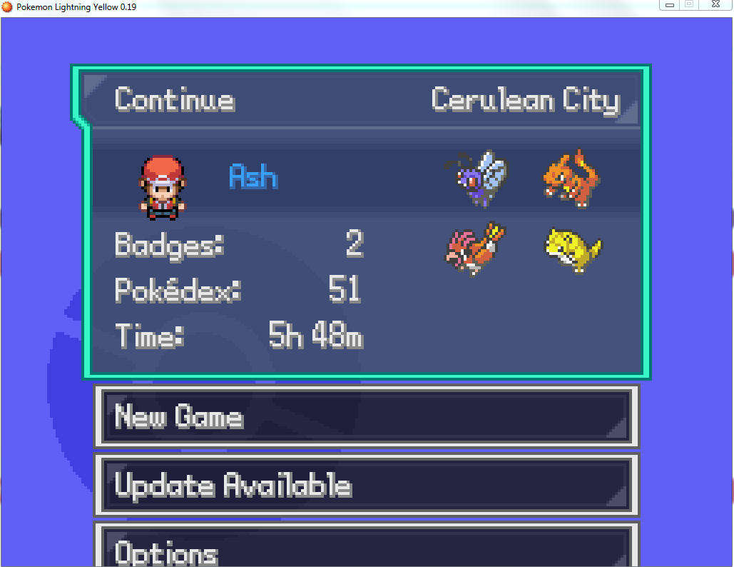 Pokemon Lightning Yellow Gameshark Cheats