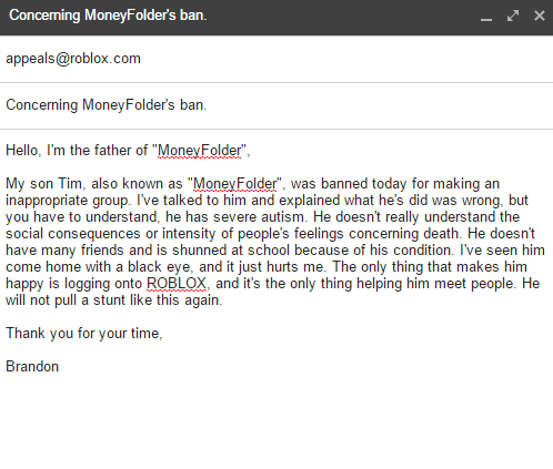 How To Get Banned And Appeal Properly - roblox ban appeals