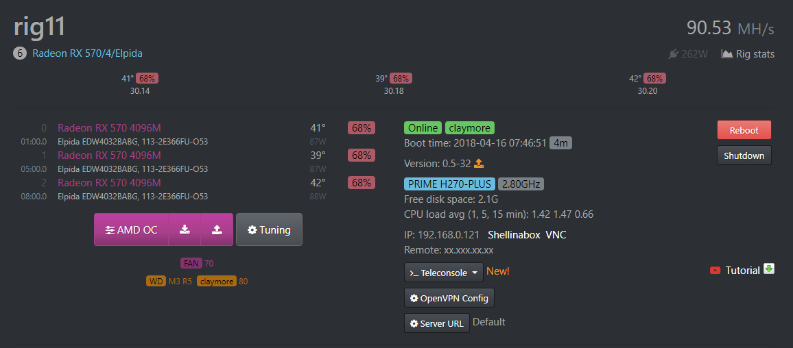 Hive os драйвера