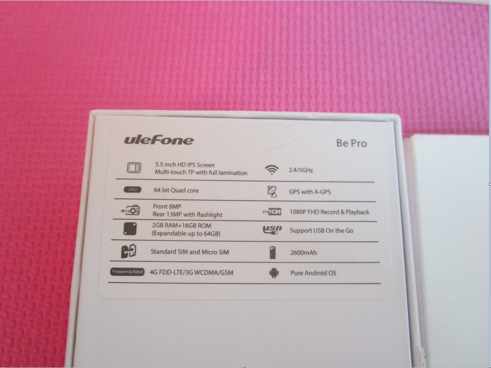 [Review] Ulefone Be Pro 2 - Android 5.1 Pantalla 5,5&quot; MTK6735 64bit 2GB RAM 16GB ROM