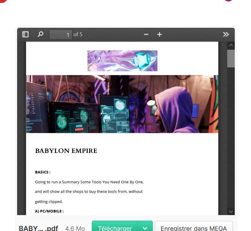 BABYLON EMPIRE CARDING❤️Fresh-Method✔️-High-Quality-PDF-✔️Latest-