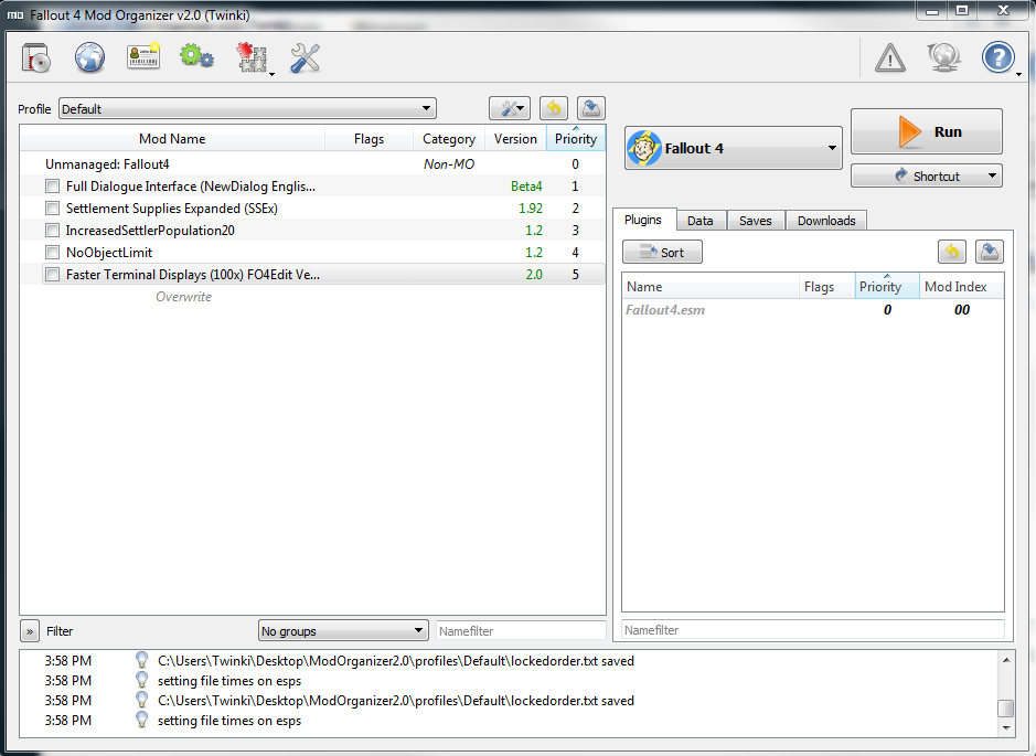 Modorganizer2 Fallout 4 Ctd On Main Menu Issue 360 Tanninone Modorganizer Github