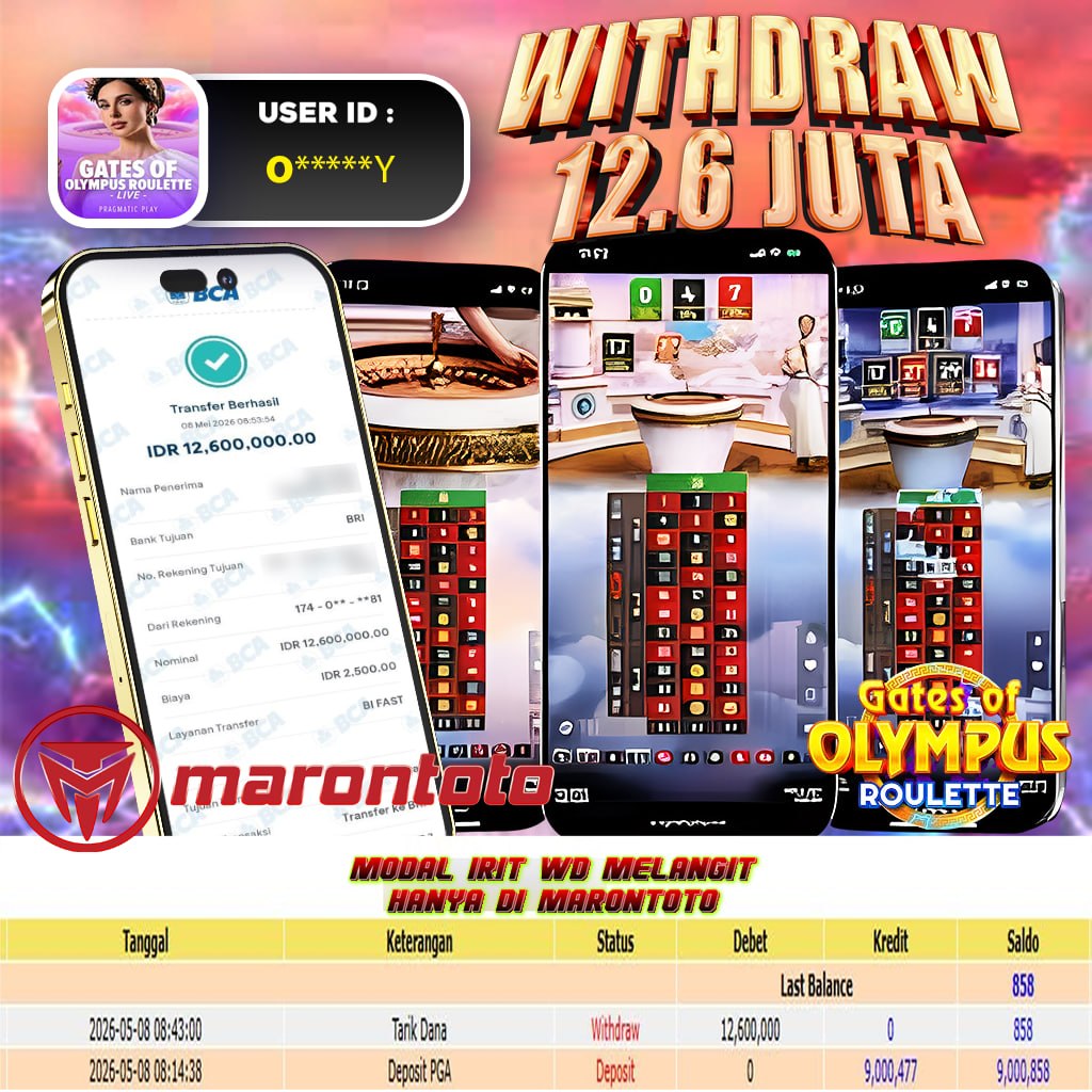 BUKTI JEPE SLOT GACOR DI Gates Of Olympus Roulette 