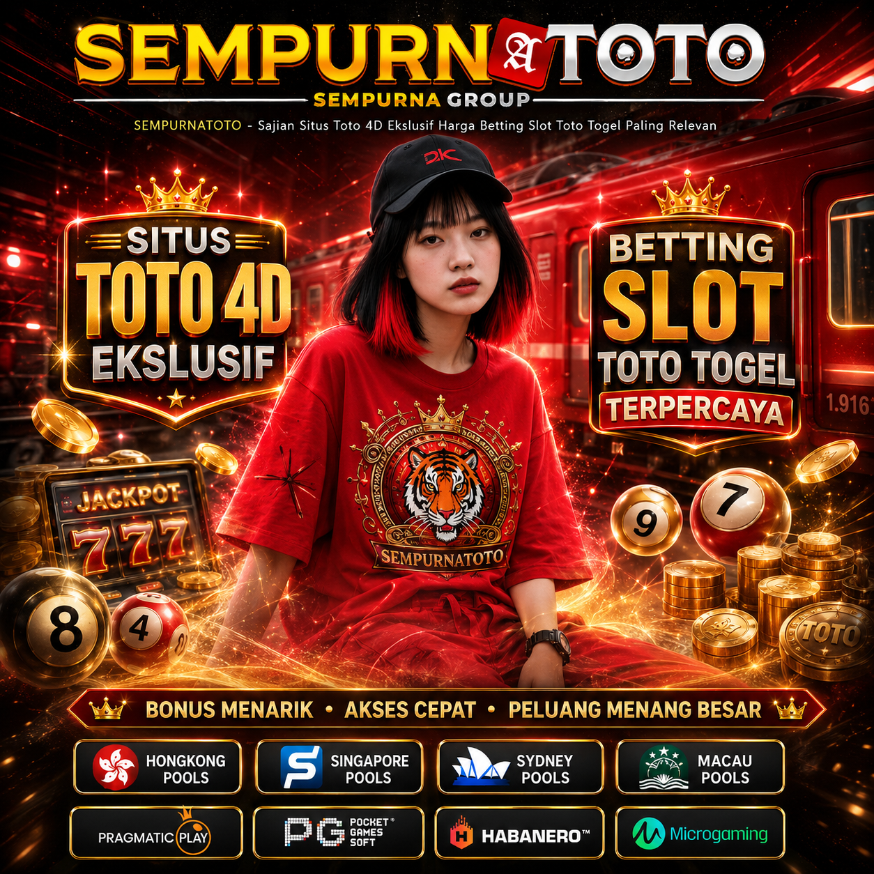 Galeri foto SEMPURNATOTO - Sajian Situs Toto 4D Ekslusif Harga Betting Slot Toto Togel Paling Relevan di Jakarta