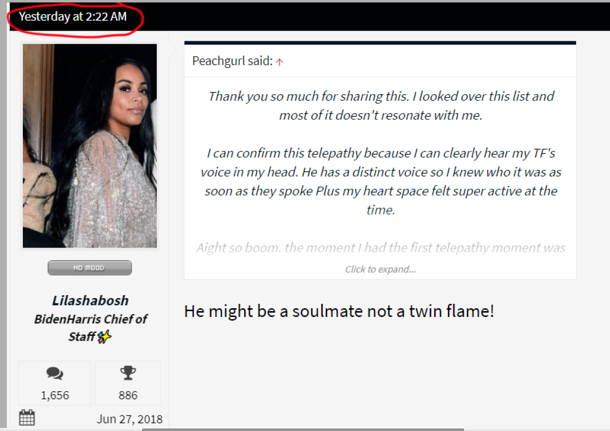 Twin flame ish. Lipstick Alley