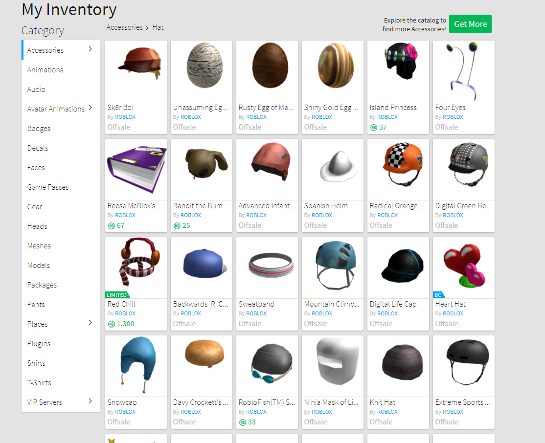 missing accessories : r/roblox