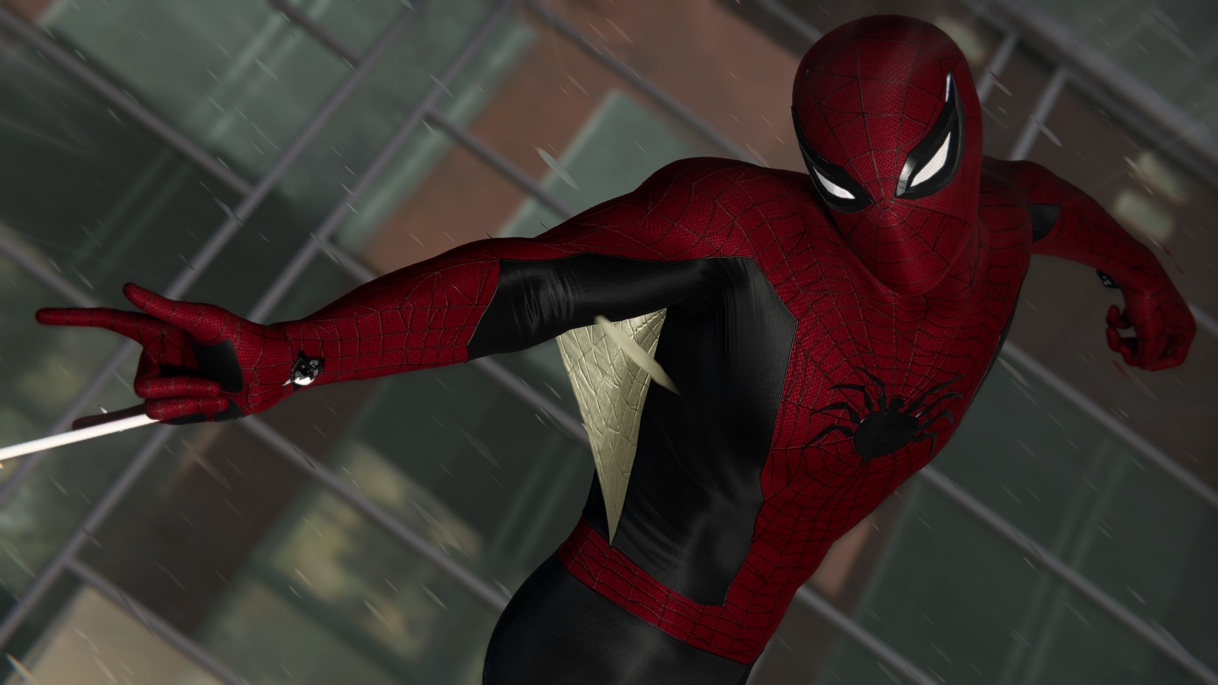 Battle Damaged Into The Spider-verse at Marvel's Spider-Man Remastered Nexus  - Mods and community