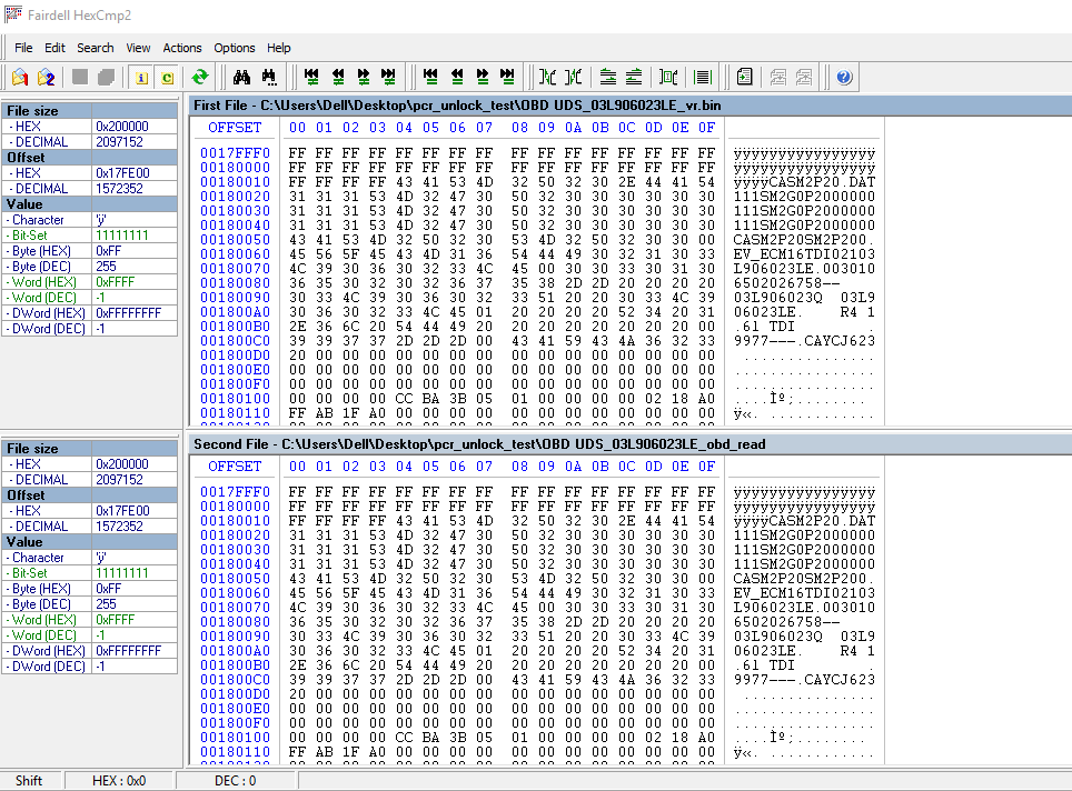 reading pcr2.1 locked with magpro2 - MHH AUTO - Page 1