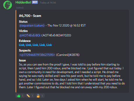 Evidence 1