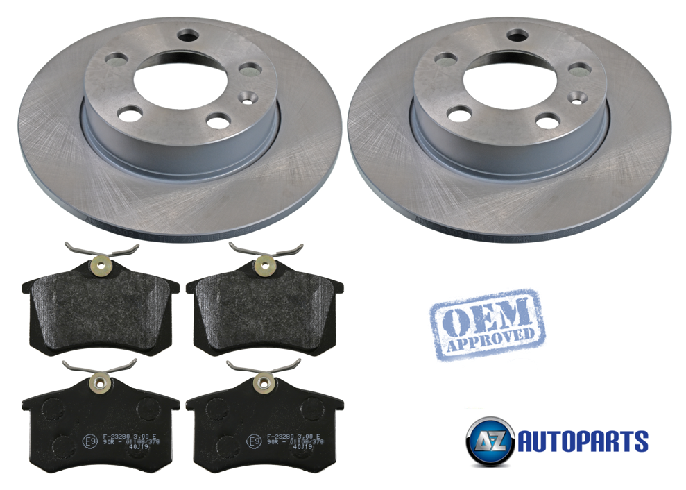For Skoda Octavia MK1 199603 / Fabia 200007 Rear Brake Discs and Pads Set eBay