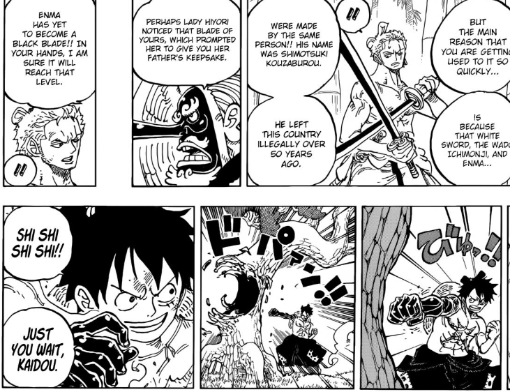 One Piece chapter 955 major spoilers leaked: Enma drains Zoro's Haki -  PiunikaWeb