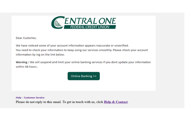 ⚫ centralfcu Letter High Quality Send Inbox HTML 2025 ✅