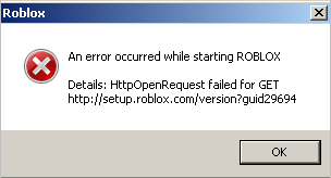 roblox unable to download