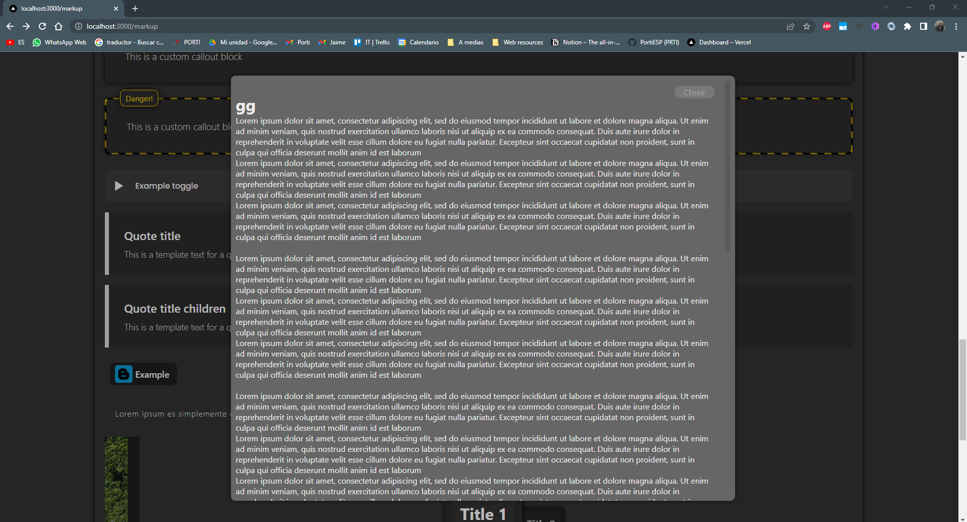 Page opened