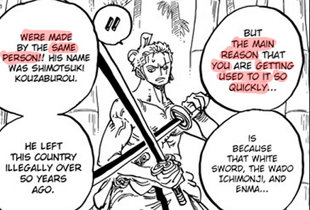 zoro better thank enma every day because its the only thing keeping sanji  from mid diffing him 💀 : r/OnePiecePowerScaling
