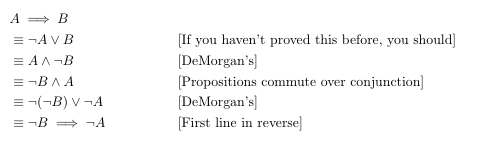 Is 'A Implies B' Equivalent To 'not B Implies To Not A' : R/learnmath