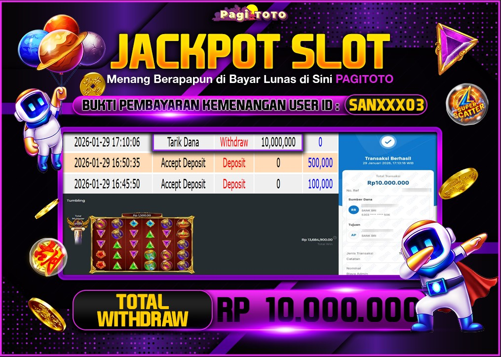 HAPPY JACKPOT MEMBER PAGITOTO SLOT GATES OF OLYMPUS SUPER SCATTER Rp  10.000.000-, - LUNAS