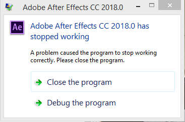 Has been stopped. GTA has stopped working. IOS has stopped. Work after the program time. Dame Ware notify dialog.