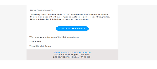 Aol English Letter Inbox To All 2025