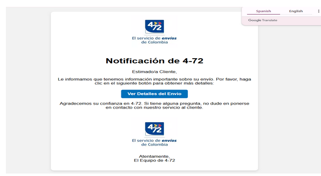4-72 - El servicio de envíos de Colombia 2025