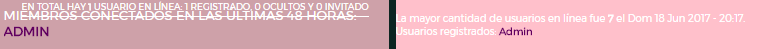 Eliminar título "Miembros conectados en las últimas 48 horas" y "Usuarios registrados" 341a4438dc8482449f161ec5aedb3bf4