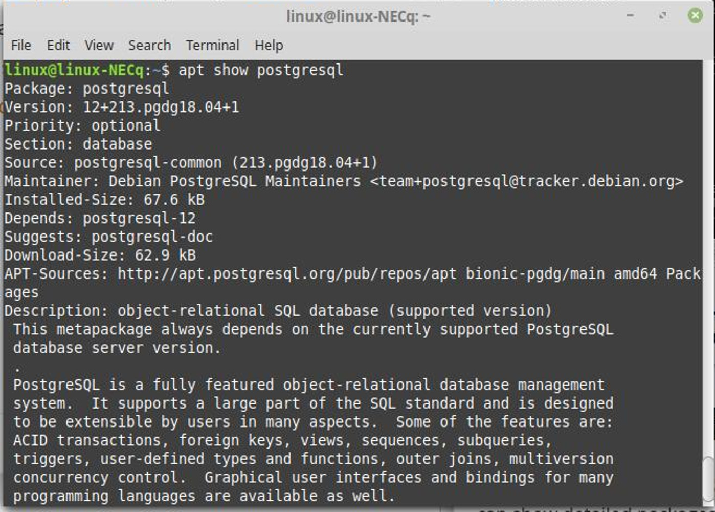 slitaz install debian package from terminal