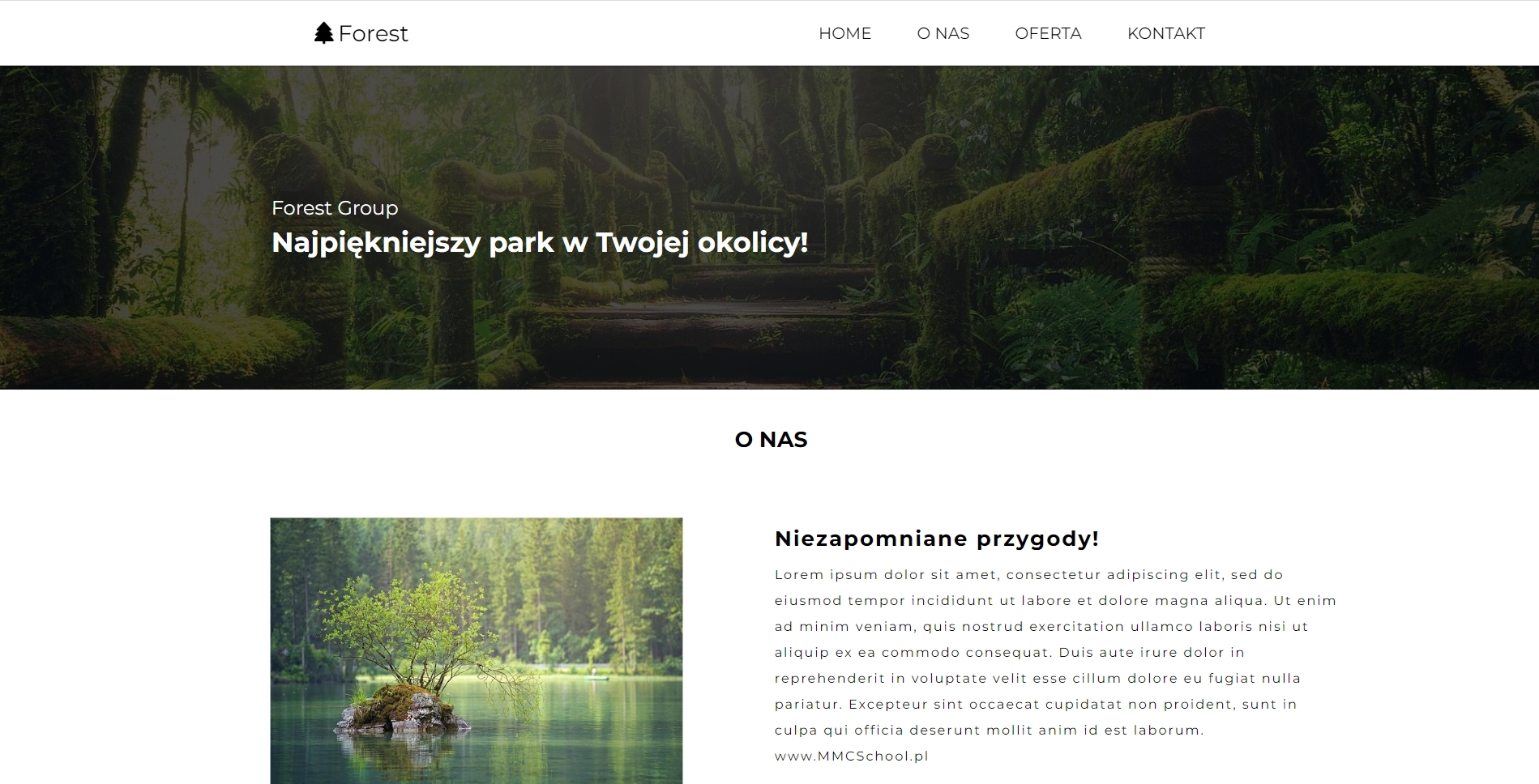 Photo of site created by Patryk Chmielewski