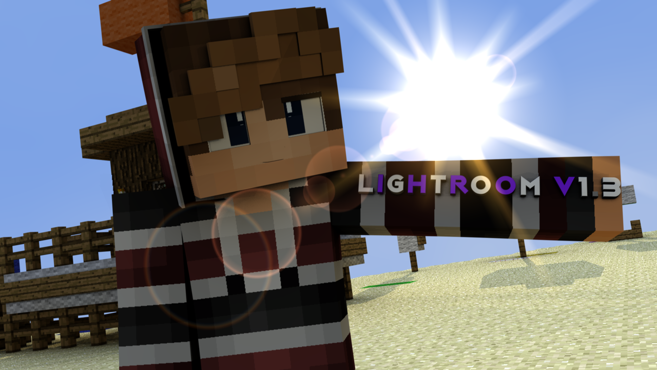 [FREE] High-Quality Minecraft Lightroom for Cinema 4D 